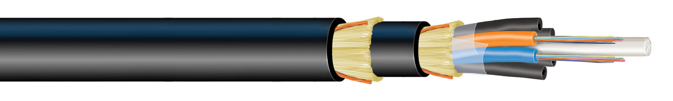 AIRGUARD® XP Harsh Environment Chemical Resistant Fiber Optic Cable CAN