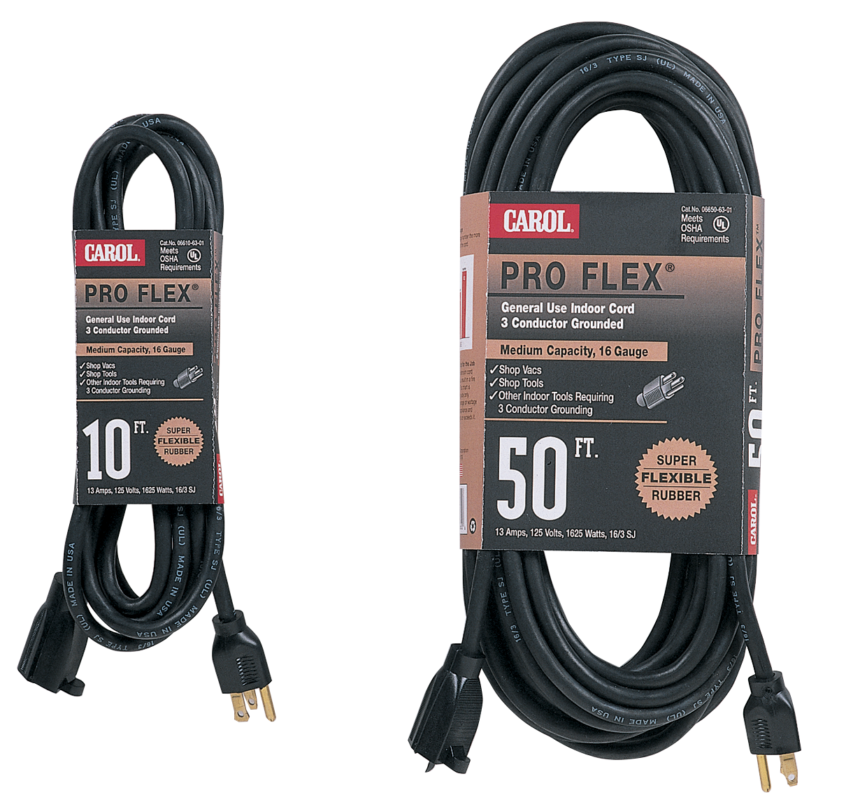 Application-Specific Extension Cords - Pro Flex® Rubber Extension Cords