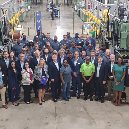 National, State and Local Visitors at the Jackson Plant