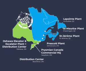 Prysmian Canada Locations