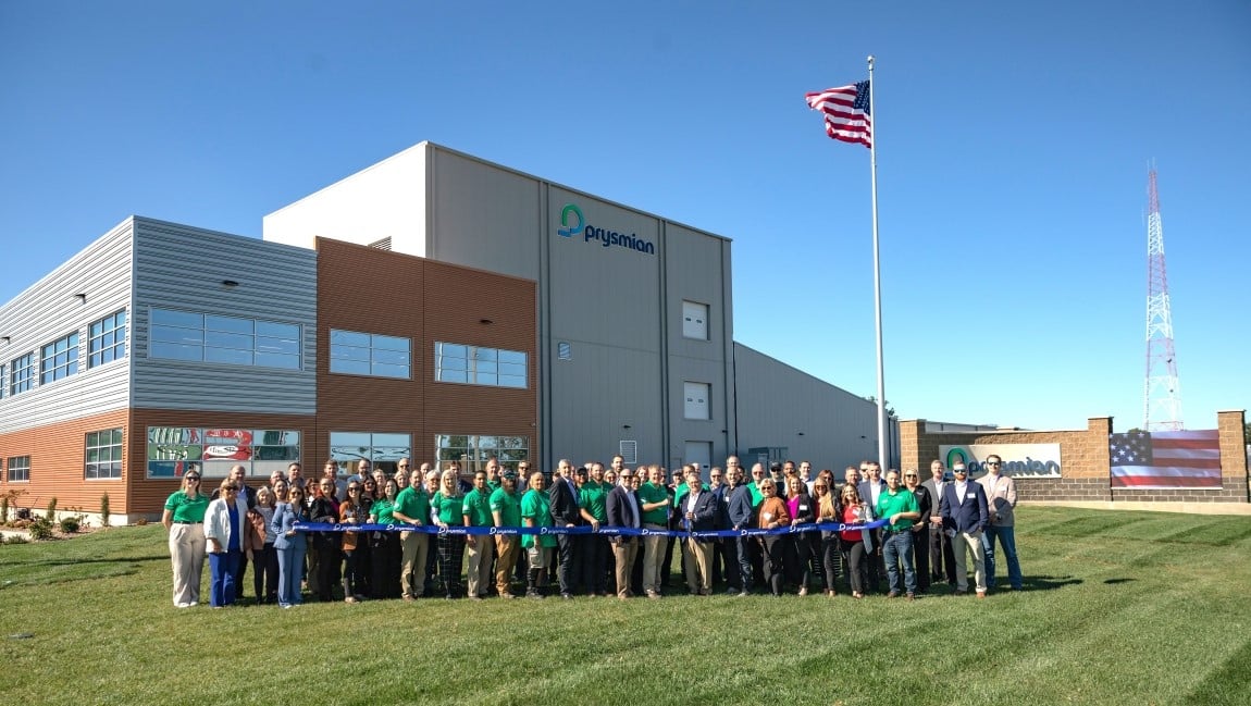Prysmian Hosts Ribbon Cutting Ceremony to Unveil $63.8M Du Quoin Expansion