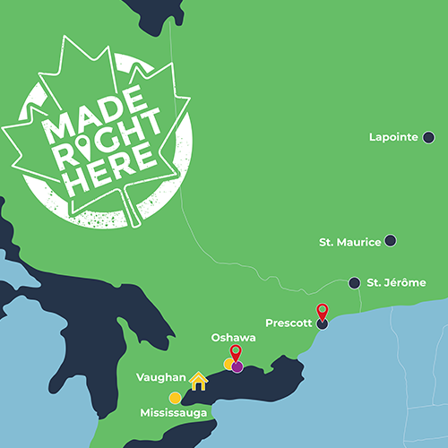 Prysmian Canada Locations