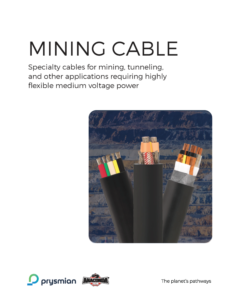Prysmian Mining Cable Catalog Cover