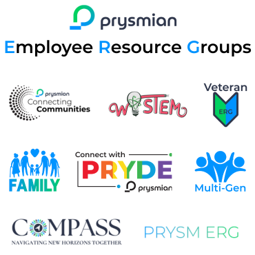 Prysmian Employee Resource Groups Logos