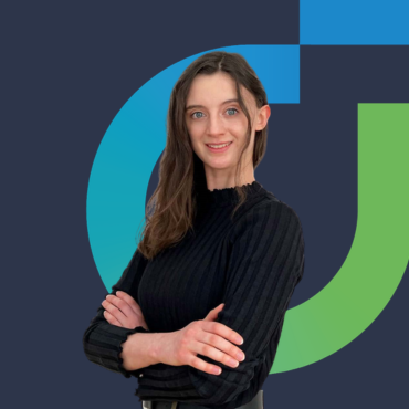 Young woman with arms crossed