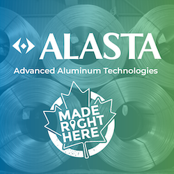 Alasta Advanced Aluminum Technologies - Made Right Here in LaPointe, QC