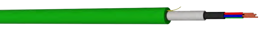 Tubing Encased Large Multiconductor Cable (TEC)