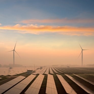 Wind Turbines and Solar Panels