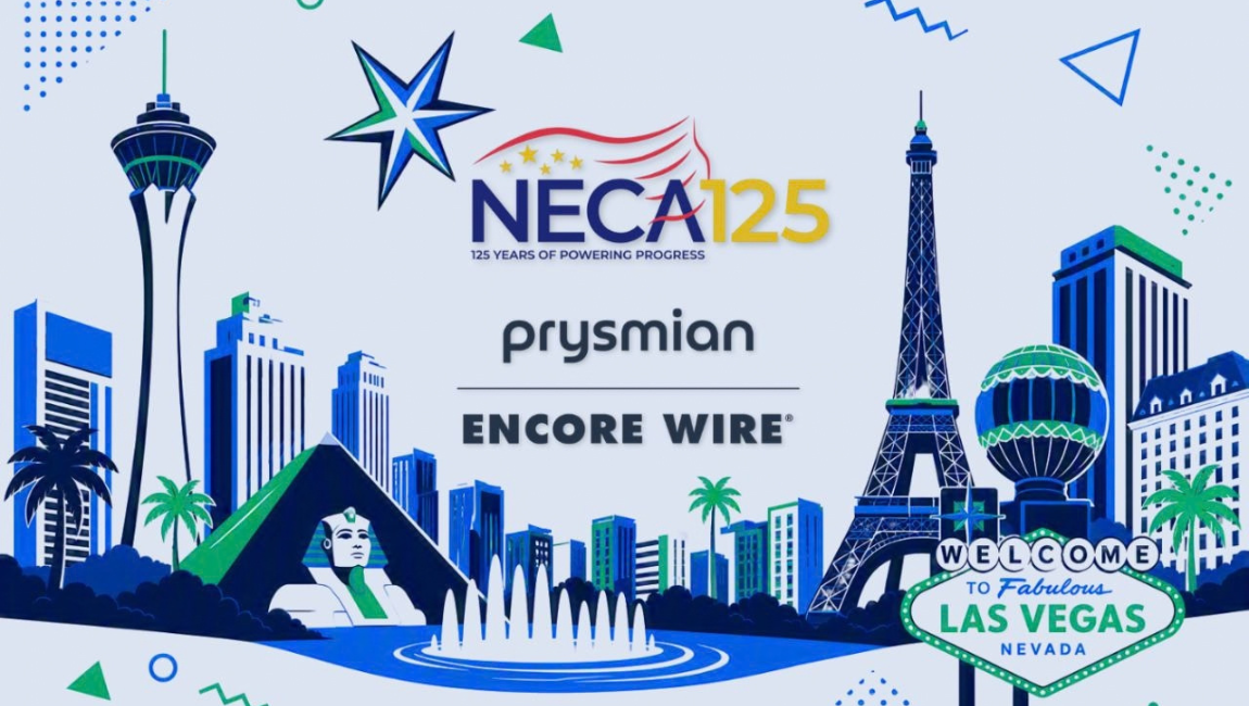 Prysmian | Encore Wire exhibits at NECA Las Vegas 2026
