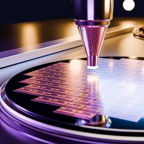 Advanced Semiconductor Silicon Wafer Testing Station