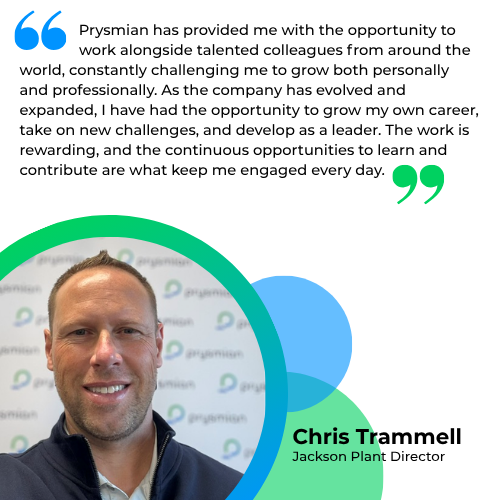 Chris Trammell  Prysmian Employee Testimonial